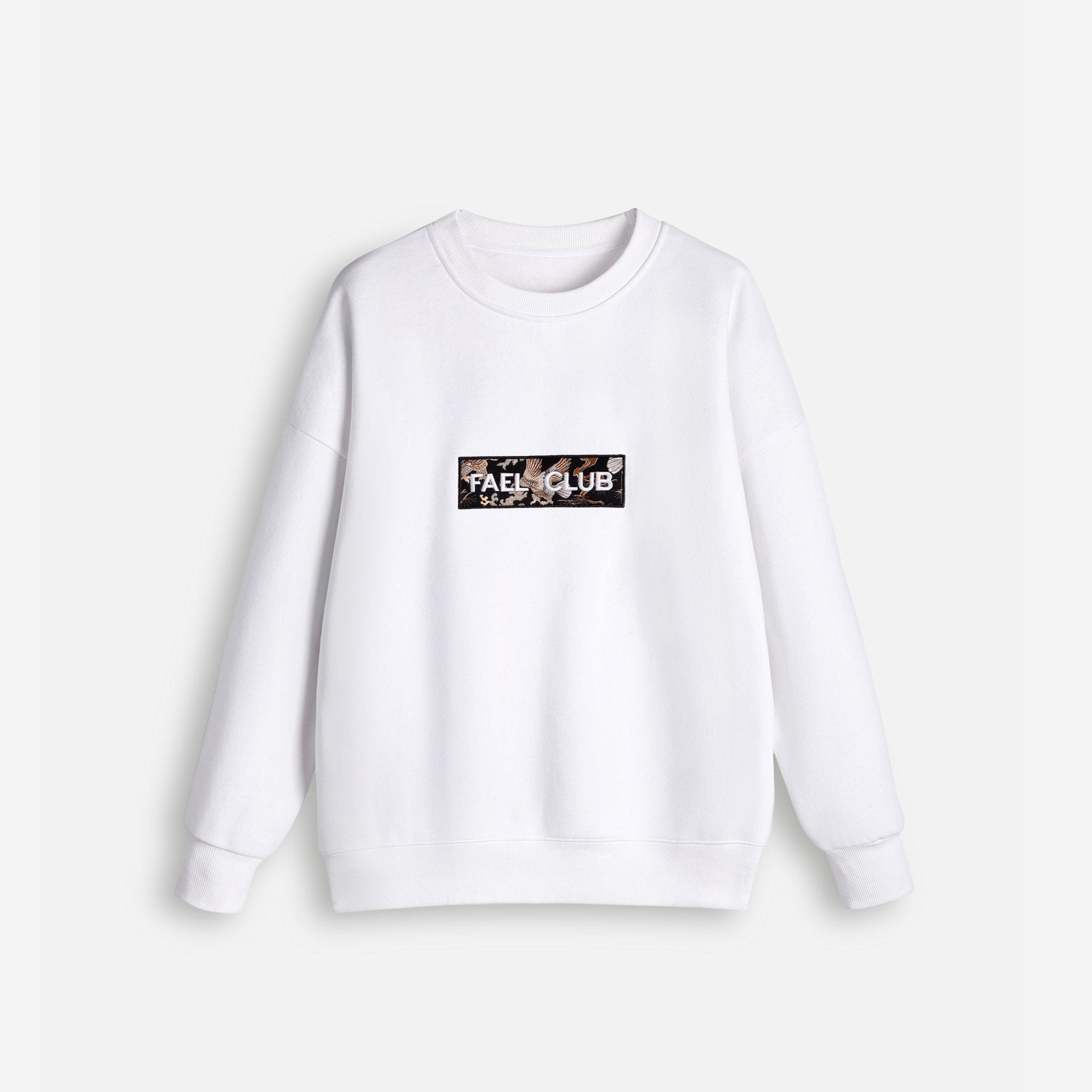 Sweatshirt with Box Logo - Majestic Eagle